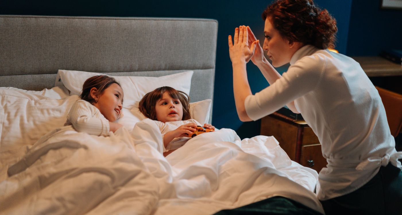 Benéfici d'explicar contes els nens, gestió d'emocions